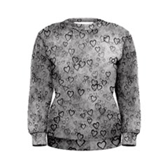 Heart Pattern Women s Sweatshirt by ValentinaDesign