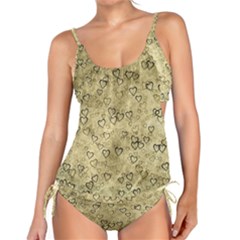 Heart Pattern Tankini Set