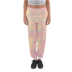 Heart Pattern Women s Jogger Sweatpants by ValentinaDesign