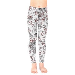 Heart Pattern Kids  Legging