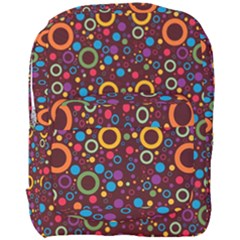 70s Pattern Full Print Backpack