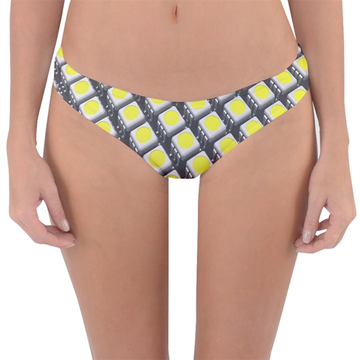 Wafer Size Figure Reversible Hipster Bikini Bottoms