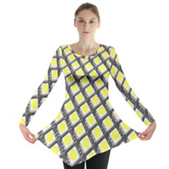 Wafer Size Figure Long Sleeve Tunic 