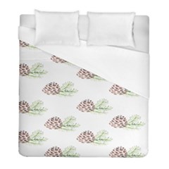 Pinecone Pattern Duvet Cover (full/ Double Size) by Mariart