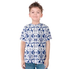 Rabbits Deer Birds Fish Flowers Floral Star Blue White Sexy Animals Kids  Cotton Tee