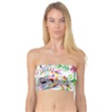 Peacock Rainbow Animals Bird Beauty Sexy Bandeau Top View1