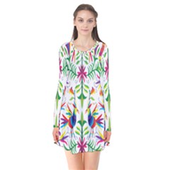 Peacock Rainbow Animals Bird Beauty Sexy Flare Dress by Mariart