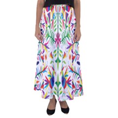 Peacock Rainbow Animals Bird Beauty Sexy Flared Maxi Skirt by Mariart