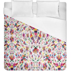 Peacock Rainbow Animals Bird Beauty Sexy Flower Floral Sunflower Star Duvet Cover (king Size) by Mariart