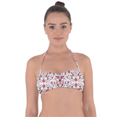 Peacock Rainbow Animals Bird Beauty Sexy Flower Floral Sunflower Star Halter Bandeau Bikini Top by Mariart