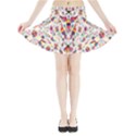 Peacock Rainbow Animals Bird Beauty Sexy Flower Floral Sunflower Star Mini Flare Skirt View3