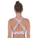 Peacock Rainbow Animals Bird Beauty Sexy Flower Floral Sunflower Star Cross Back Sports Bra View2