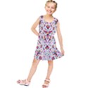 Peacock Rainbow Animals Bird Beauty Sexy Flower Floral Sunflower Star Kids  Tunic Dress View1