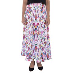 Peacock Rainbow Animals Bird Beauty Sexy Flower Floral Sunflower Star Flared Maxi Skirt by Mariart