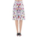 Peacock Rainbow Animals Bird Beauty Sexy Flower Floral Sunflower Star Flared Midi Skirt View2