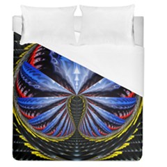 Illustration Robot Wave Duvet Cover (queen Size)