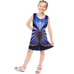 Illustration Robot Wave Kids  Tunic Dress by Mariart