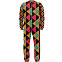 Triangles pattern                           OnePiece Jumpsuit (Men) View1