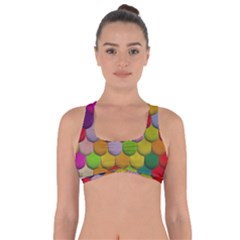 Colorful Tiles Pattern                               Got No Strings Sports Bra