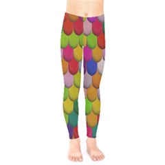 Colorful Tiles Pattern                        Kids  Leggings