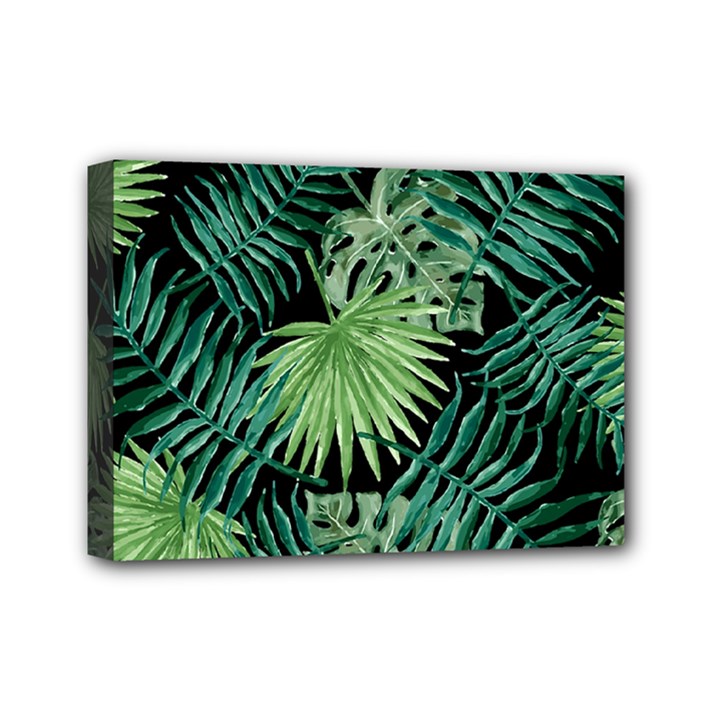 Tropical pattern Mini Canvas 7  x 5 