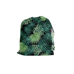 Tropical Pattern Drawstring Pouches (medium) 