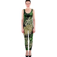 Tropical Pattern Onepiece Catsuit by ValentinaDesign