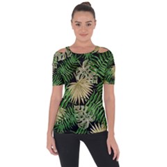 Tropical Pattern Short Sleeve Top by ValentinaDesign