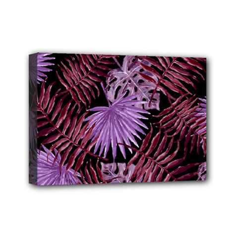 Tropical Pattern Mini Canvas 7  X 5  by ValentinaDesign