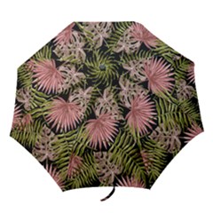 Tropical Pattern Folding Umbrellas by ValentinaDesign