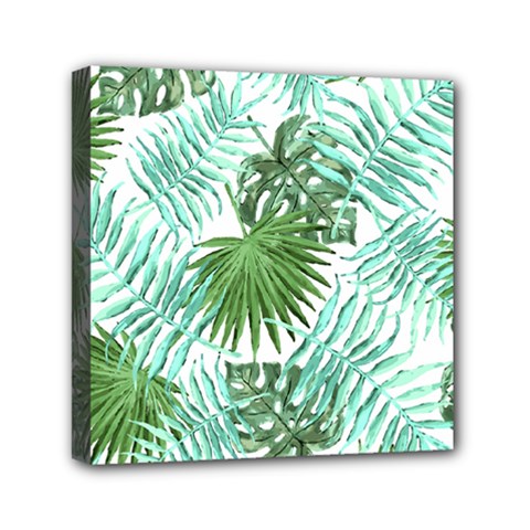 Tropical Pattern Mini Canvas 6  X 6  by ValentinaDesign