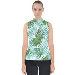 Tropical Pattern Shell Top