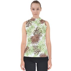 Tropical Pattern Shell Top by ValentinaDesign