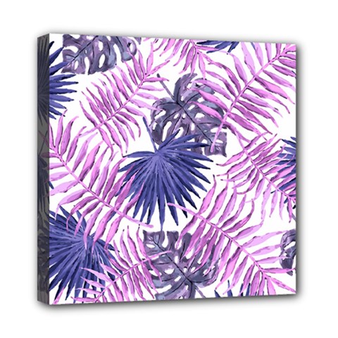 Tropical Pattern Mini Canvas 8  X 8  by ValentinaDesign