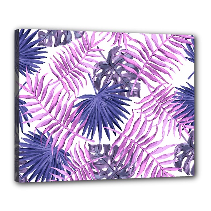 Tropical pattern Canvas 20  x 16 