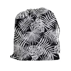 Tropical Pattern Drawstring Pouches (xxl) by ValentinaDesign