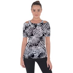 Tropical Pattern Short Sleeve Top