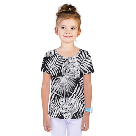 Tropical Pattern Kids  One Piece Tee by ValentinaDesign