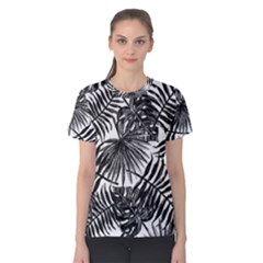 Tropical Pattern Women s Cotton Tee