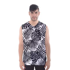 Tropical Pattern Men s Basketball Tank Top by ValentinaDesign