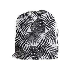 Tropical Pattern Drawstring Pouches (extra Large) by ValentinaDesign