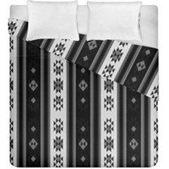 Folklore Pattern Duvet Cover Double Side (king Size)