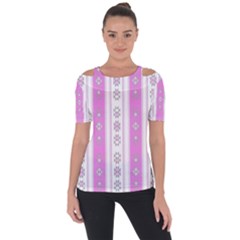 Folklore Pattern Short Sleeve Top