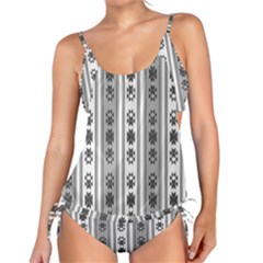 Folklore Pattern Tankini Set