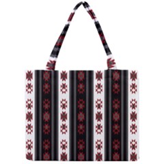 Folklore Pattern Mini Tote Bag by ValentinaDesign