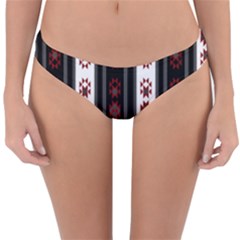 Folklore Pattern Reversible Hipster Bikini Bottoms