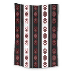 Folklore Pattern Large Tapestry by ValentinaDesign