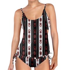 Folklore Pattern Tankini Set