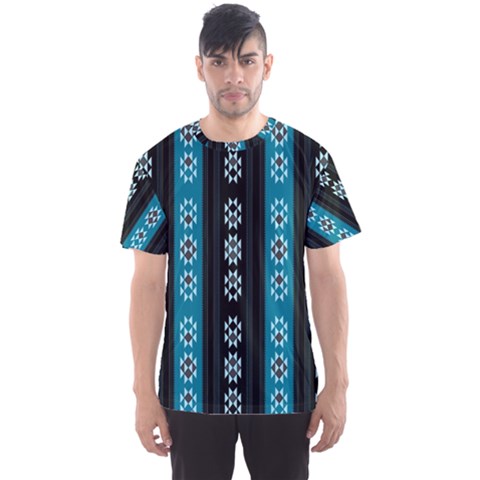 Folklore Pattern Men s Sports Mesh Tee by ValentinaDesign