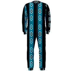 Folklore Pattern Onepiece Jumpsuit (men)  by ValentinaDesign